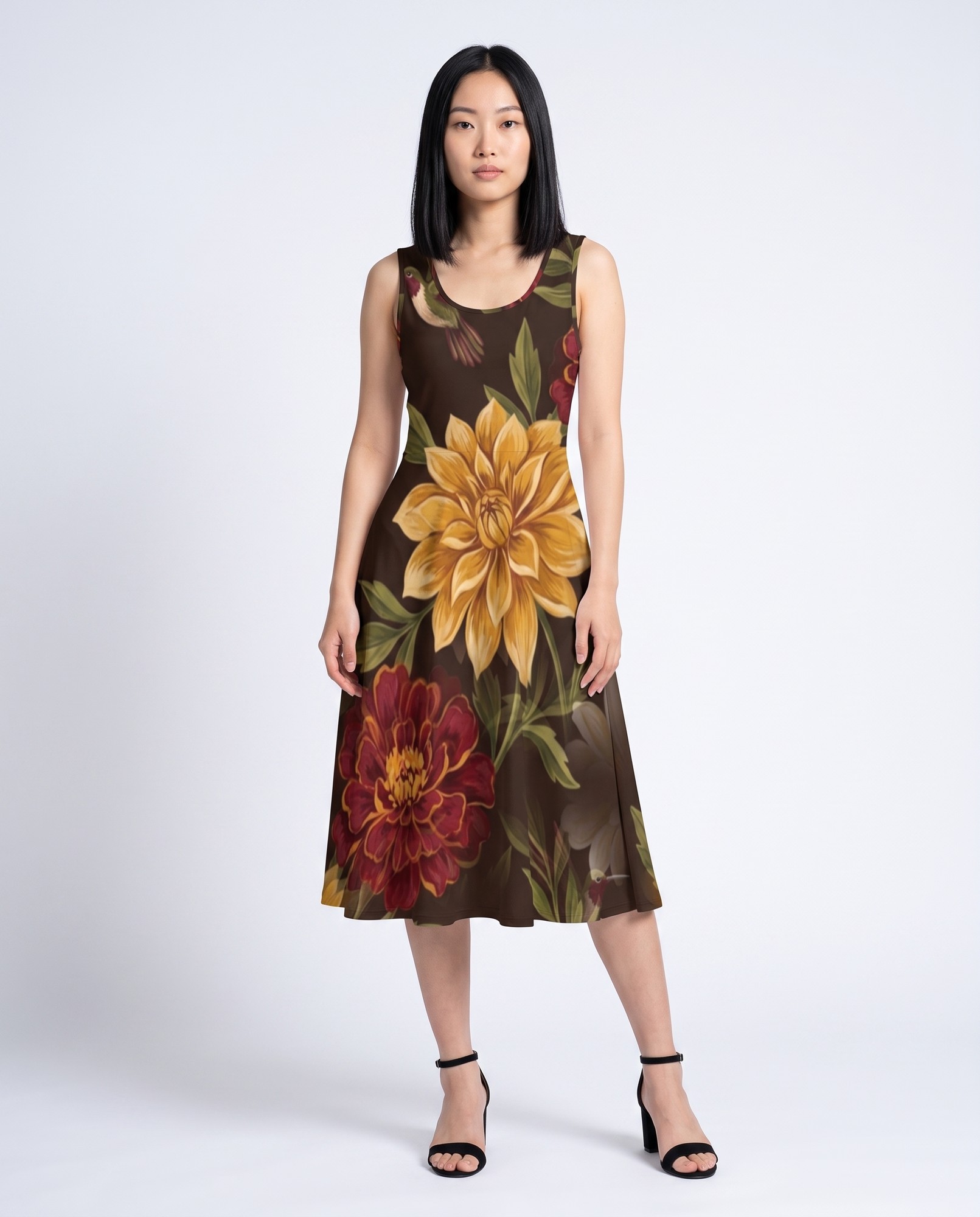 Painterly Oversized Floral Boho