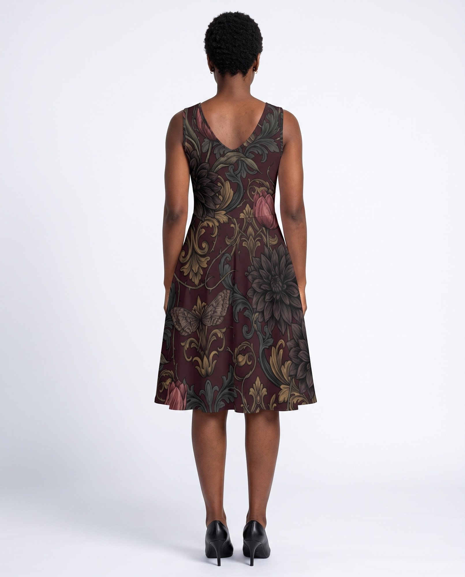 Dark Floral Botanical Art — view 4