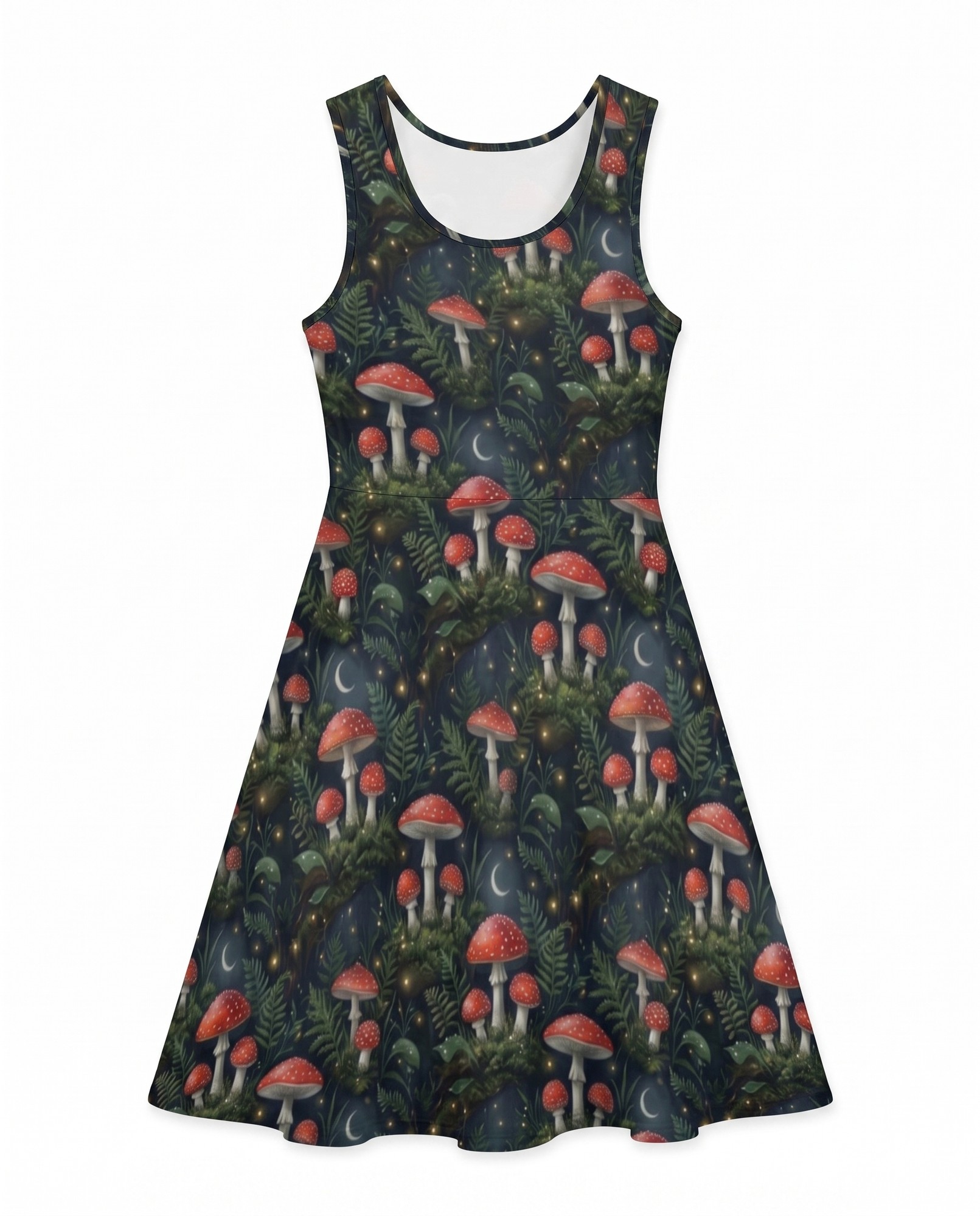 Enchanted Forest Mushroom Halloween Wedding Guest — view 5