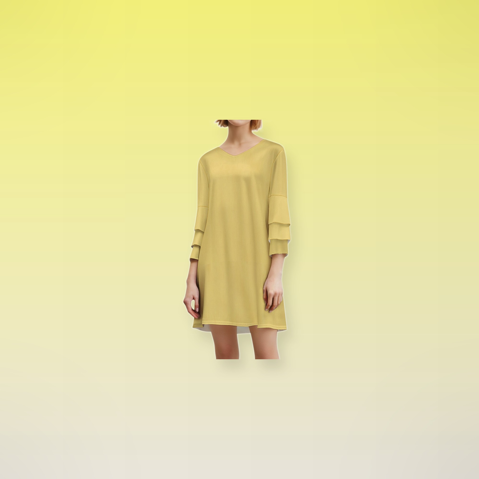 Solid Soft Yellow Quiet Luxury — view 2
