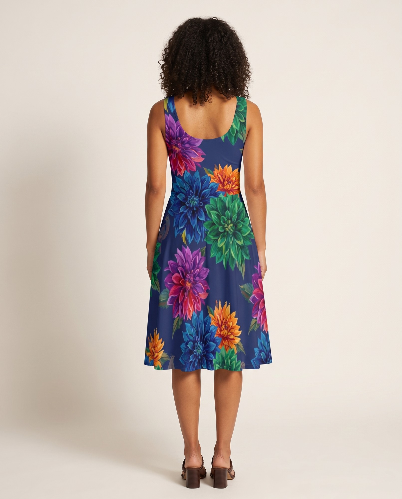 Jewel Tone Floral Wedding Guest — view 4