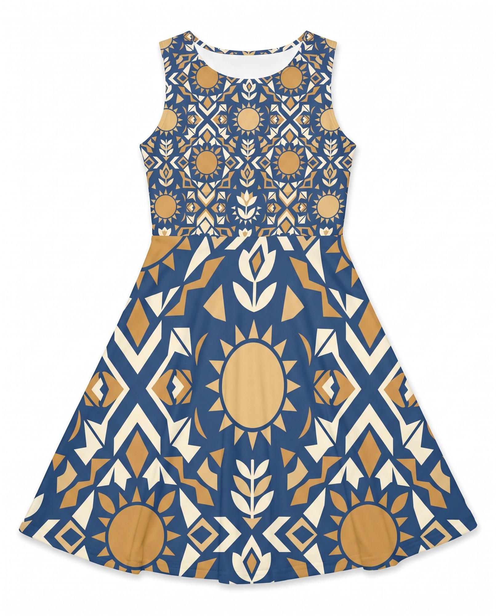 Indigo Ivory Ochre Talavera Sun — view 5